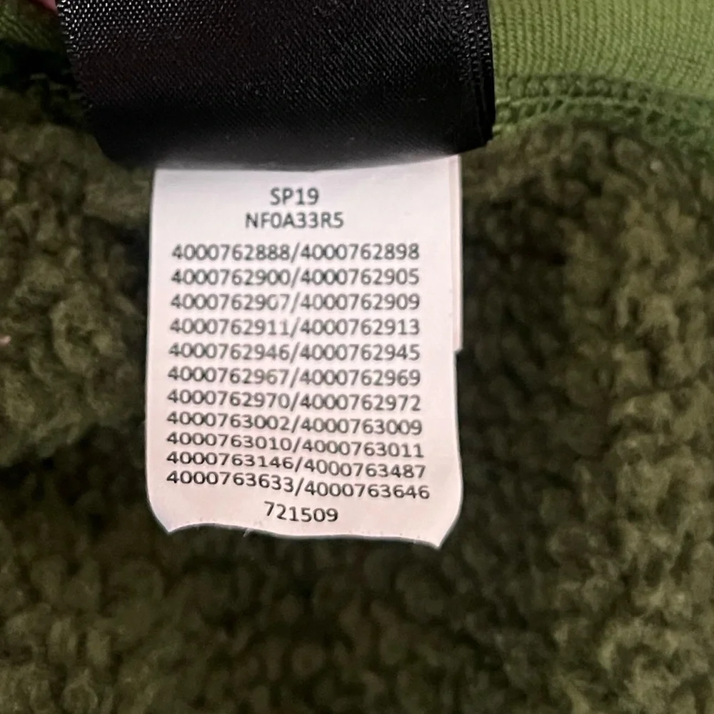 {The North Face} Gordon Lyons Full Zip Fleece Lined Jacket in Green Heather - Me